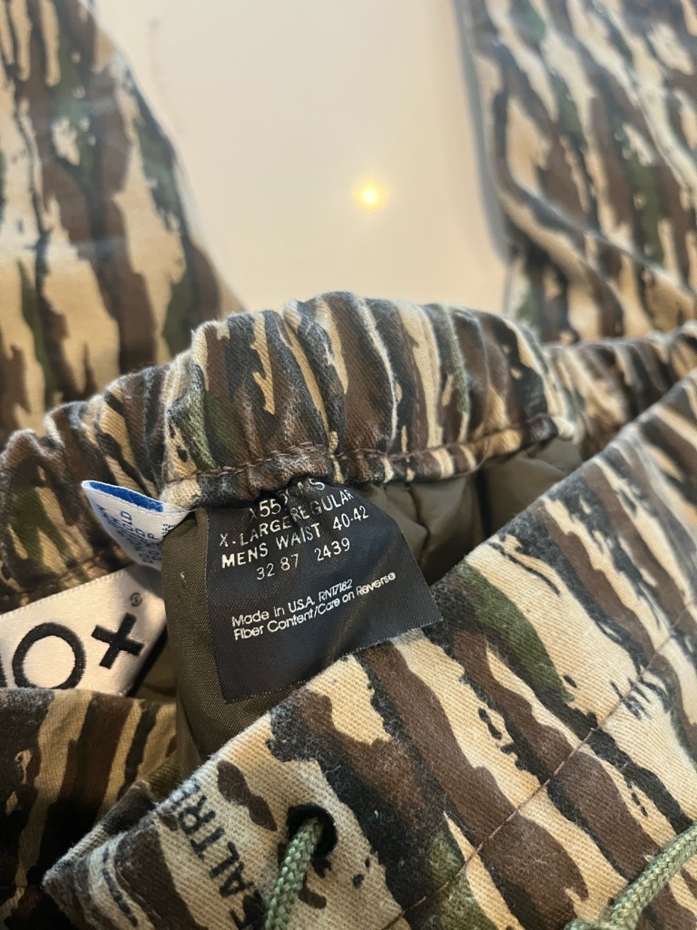 10X Gore-Tex Rainwear Realtree Camo Hunting Set Jacket XL /Pants XL USA Made VTG - Picture 6 of 16
